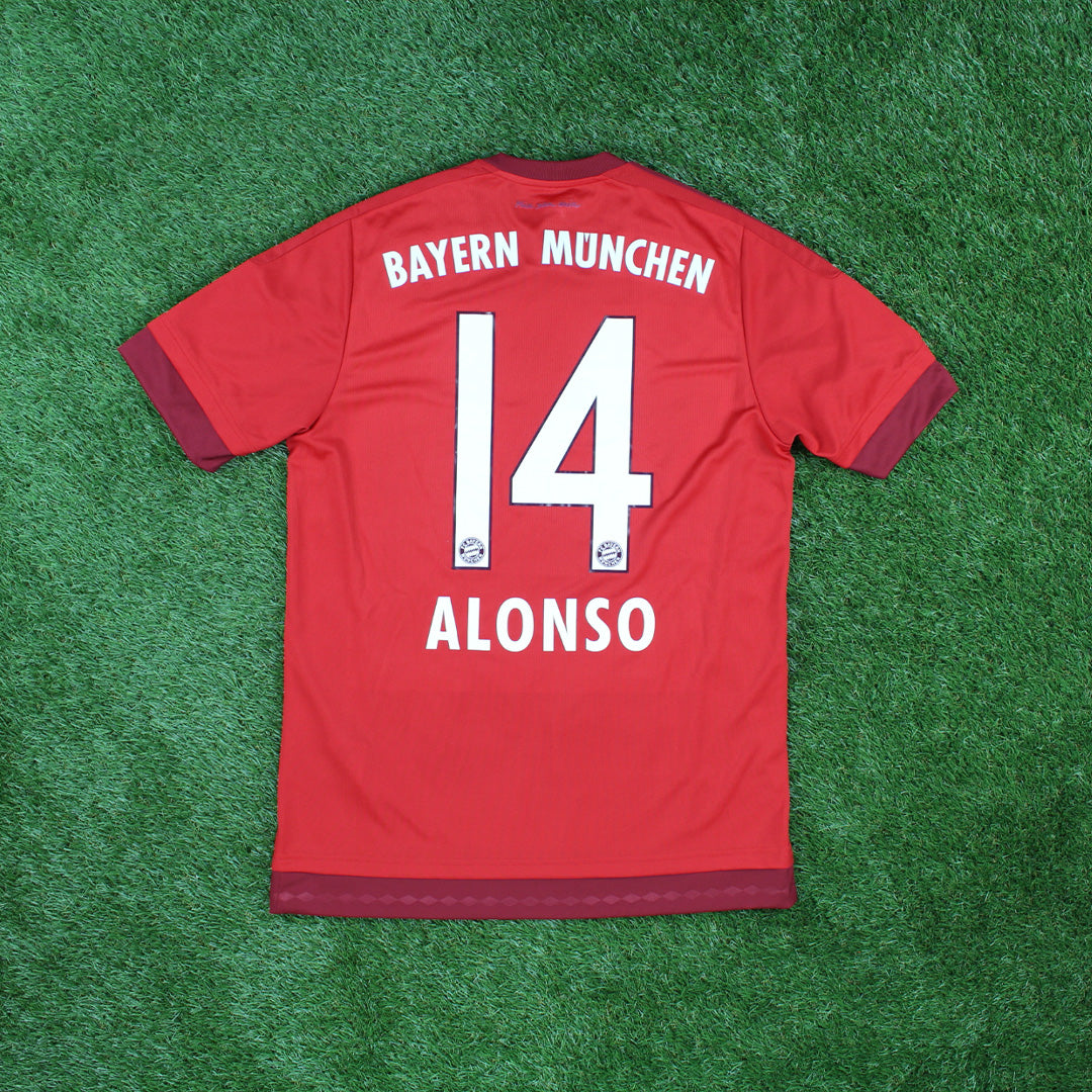 FC Bayern München 2015/16 Alonso #14 Heim Trikot