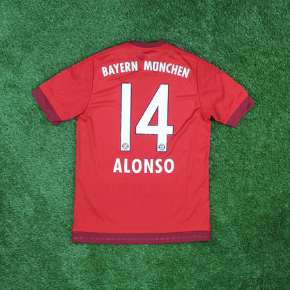 FC Bayern München 2015/16 Alonso #14 Heim Trikot