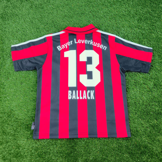 Bayer 04 Leverkusen 2001/02 Ballack #13 Heim Trikot
