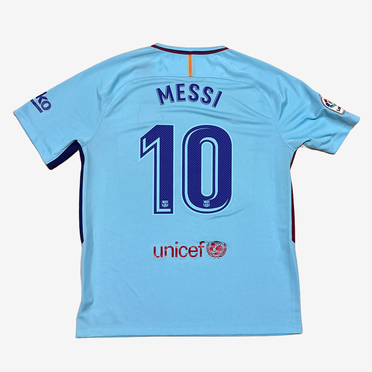 FC Barcelona 2017/18 Messi #10 Auswärts Trikot