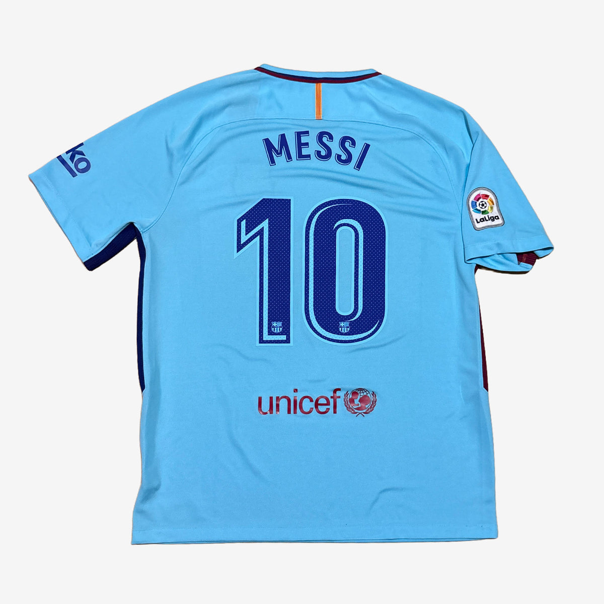 FC Barcelona 2017/18 Messi #10 Auswärts Trikot