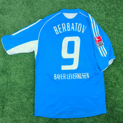 Bayer 04 Leverkusen 2005/06 Berbatov #9 Auswärts Trikot