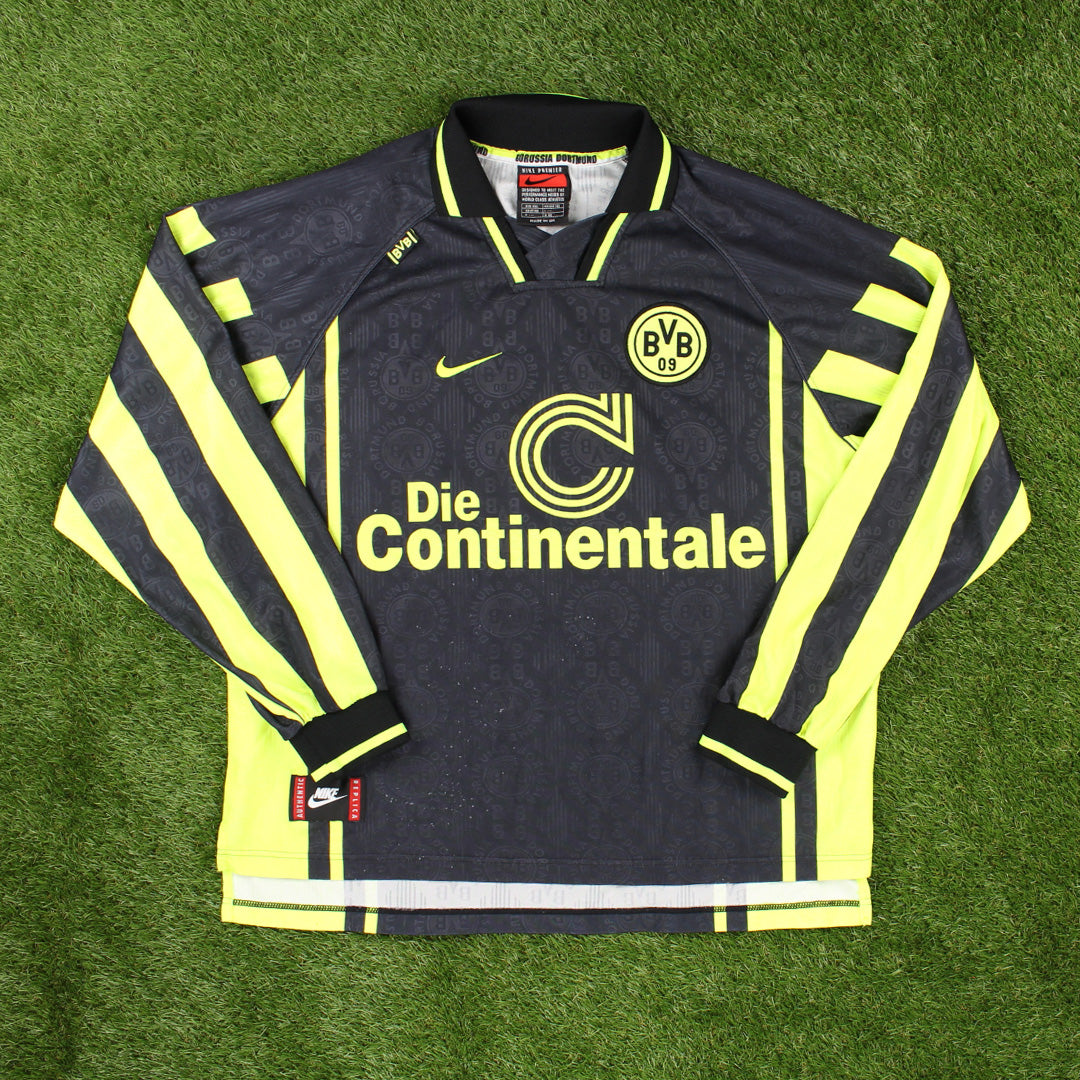 Borussia Dortmund 1996/97 Auswärts Trikot Longsleeve