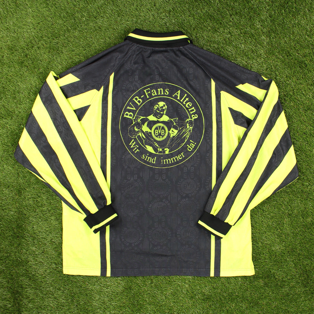 Borussia Dortmund 1996/97 Auswärts Trikot Longsleeve