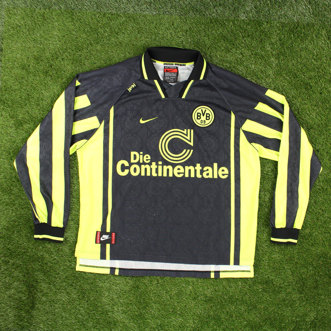 Borussia Dortmund 1996/97 Auswärts Trikot Longsleeve