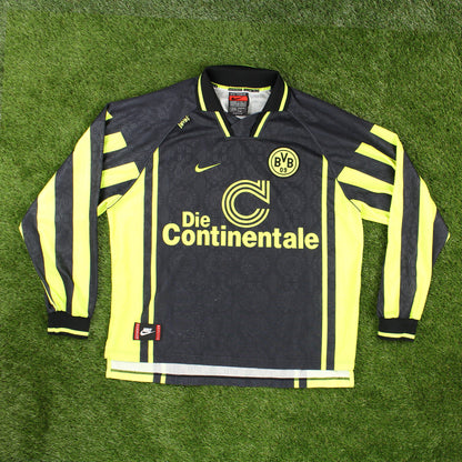 Borussia Dortmund 1996/97 Auswärts Trikot Longsleeve