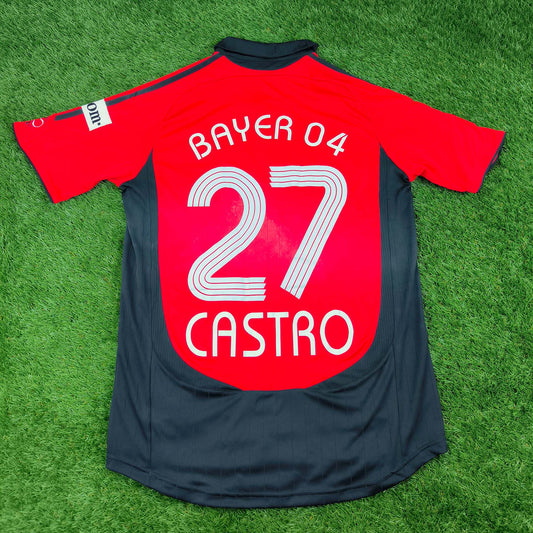 Bayer 04 Leverkusen 2006/07 Castro #27 Heim Trikot