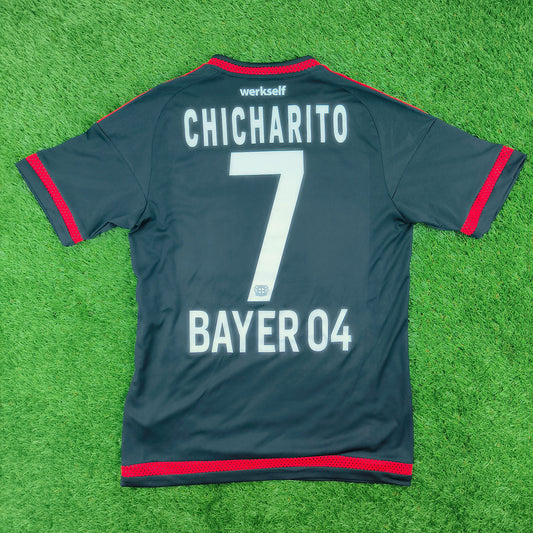 Bayer 04 Leverkusen 2015/16 Chicharito #7 Heim Trikot