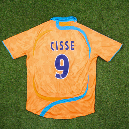 Olympique Marseille 2007/08 Cisse #9 Drittes Trikot