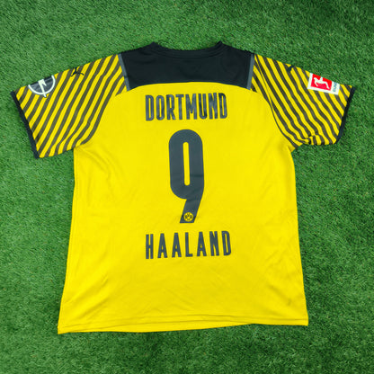 Borussia Dortmund 2021/22 Haaland #9 Heim Trikot