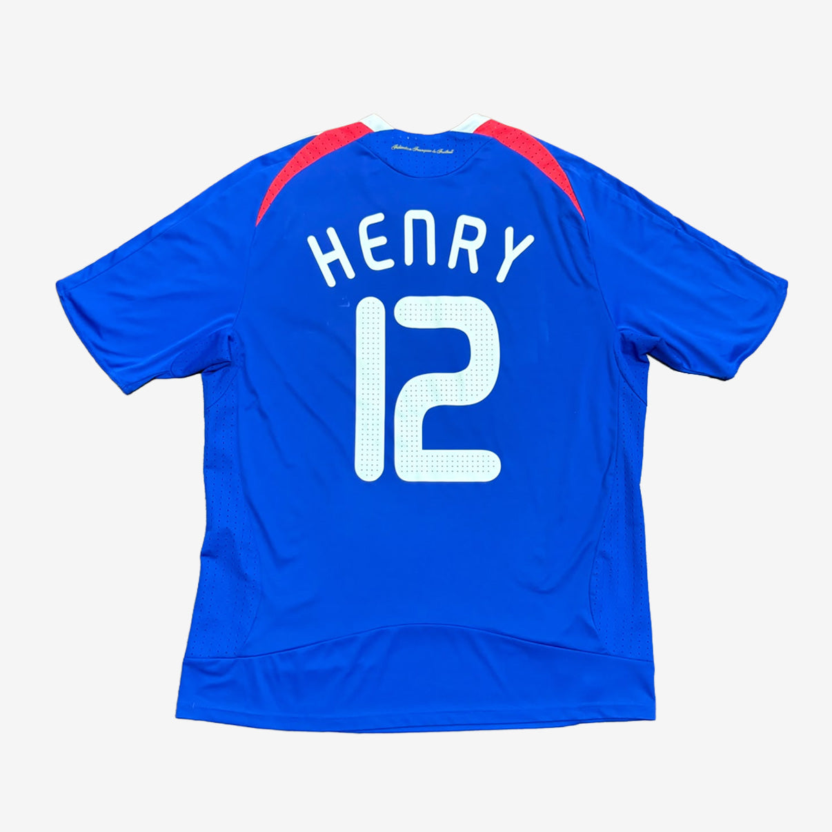Frankreich 2008 Henry #12 Heim Trikot