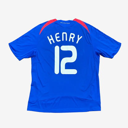 Frankreich 2008 Henry #12 Heim Trikot