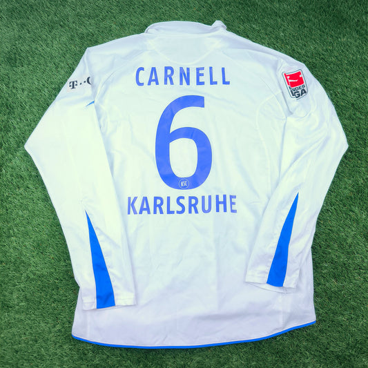 Karlsruher SC 2007/08 Carnell #6 Auswärts Trikot (Matchworn)