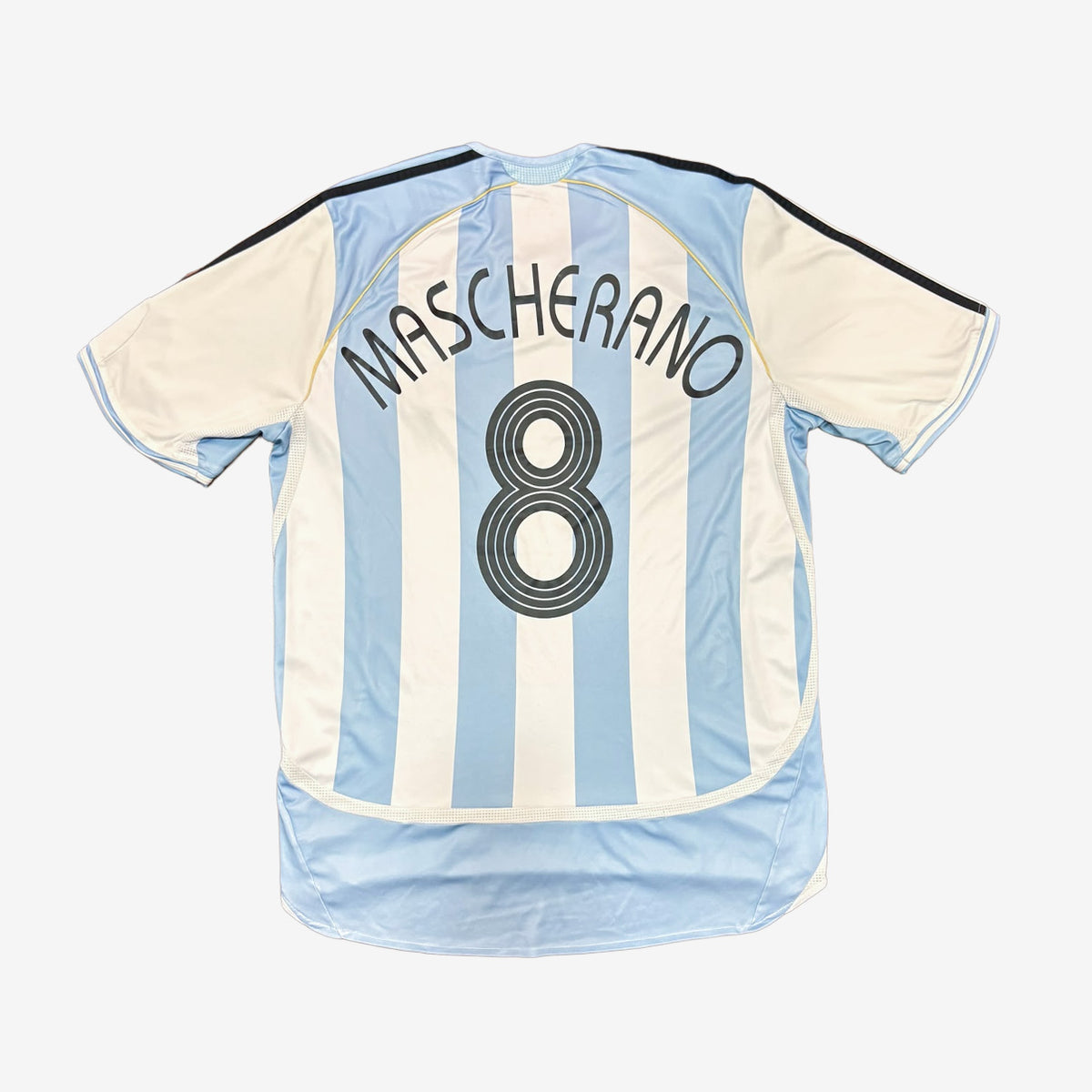 Argentinien 2006 Mascherano #8 Heim Trikot