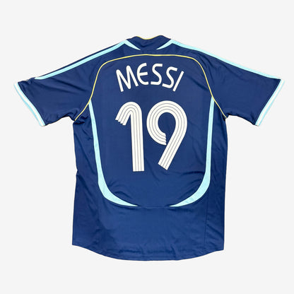 Argentinien 2006 Messi #19 Auswärts Trikot