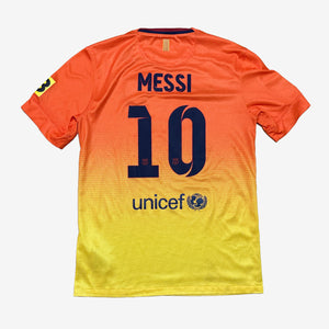 FC Barcelona 2012/13 Messi #10 Auswärts Trikot