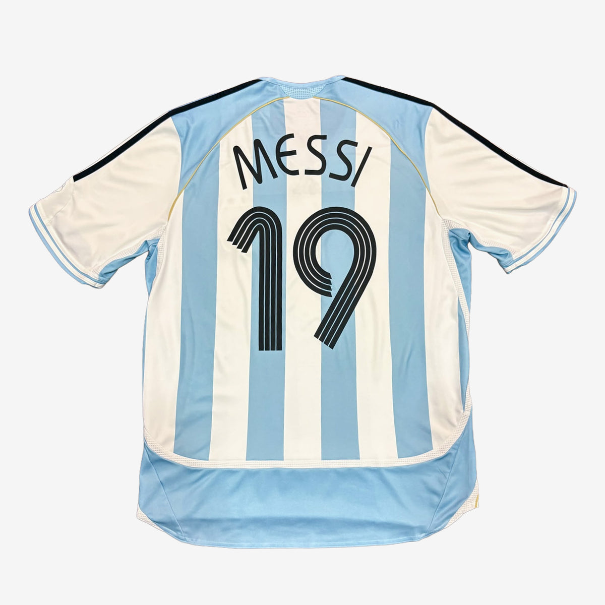 Argentinien 2006 Messi #19 Heim Trikot