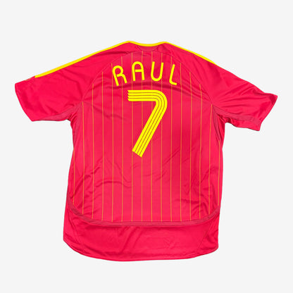 Spanien 2006 Raul #7 Heim Trikot
