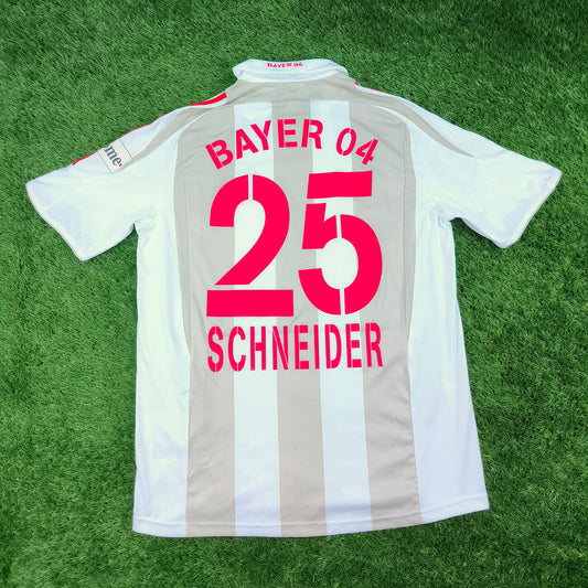 Bayer 04 Leverkusen 2007/08 Schneider #25 Auswärts Trikot