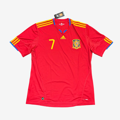 Spanien 2010 David Villa #7 Heim Trikot (Neu)