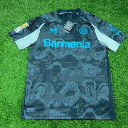 Bayer 04 Leverkusen 2024/25 Xhaka #34 Drittes Trikot (Neu mit Etikett)